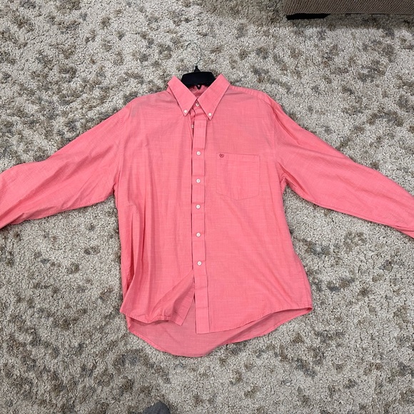 Men’s Izod Long Sleeve Button Down Dress Shirt - Picture 1 of 3
